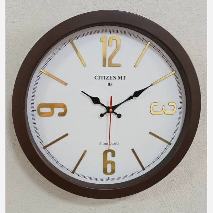 ساعت دیواری بی صدا با رنگ بندی سایز 37 کد 5